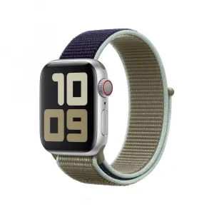 Innocent Sport Loop Boost+ Apple Watch Band 44/45/46/49mm - Khaki / Blue