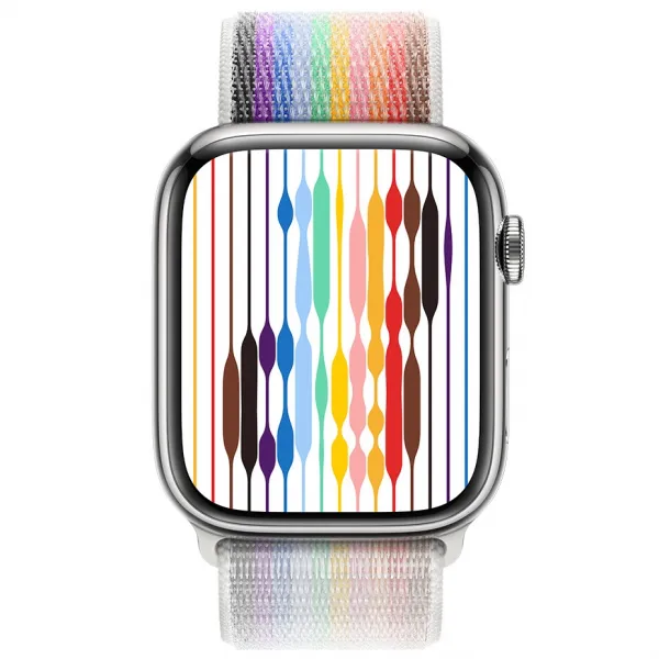 Innocent Fabric Loop Apple Watch Band 40/41/42mm - Rainbow Pride 22'
