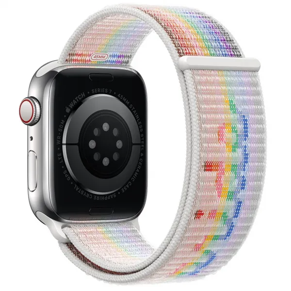 Innocent Fabric Loop Apple Watch Band 40/41/42mm - Rainbow Pride 22'