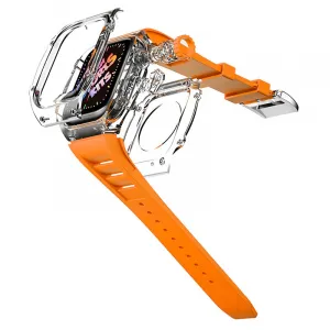 Innocent Ice Crystal Case for Apple Watch 45mm - Orange