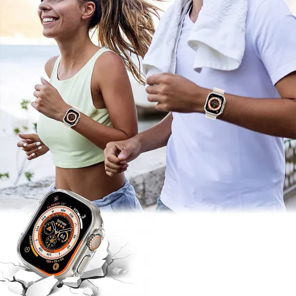 Innocent Adventure Screen Apple Watch Case Clear - Apple Watch Ultra 49mm