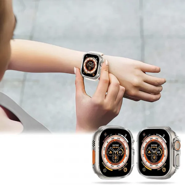 Innocent Adventure Screen Apple Watch Case Titanium - Apple Watch Ultra 49mm