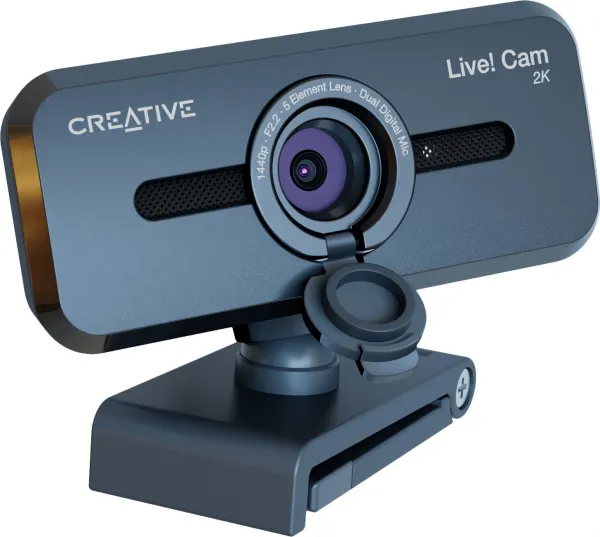 Creative Labs Creative LIVE! CAM SYNC V3, webkamera, 2K QHD, 4x dig. zoom, mikrofony