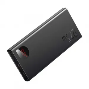 Kovová power banka Baseus Adaman, 10 000 mAh, 22,5 W (čierna) 037573