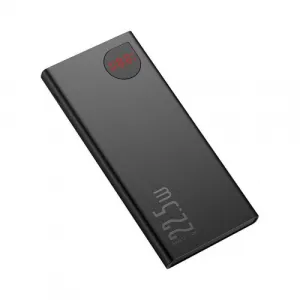 Kovová power banka Baseus Adaman, 10 000 mAh, 22,5 W (čierna) 037573