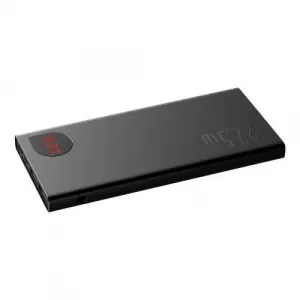 Kovová power banka Baseus Adaman, 10 000 mAh, 22,5 W (čierna) 037573