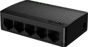 Tenda SG105M 5-portový Gigabit Ethernet Switch, 10/100/1000Mbps, Plast, Desktop