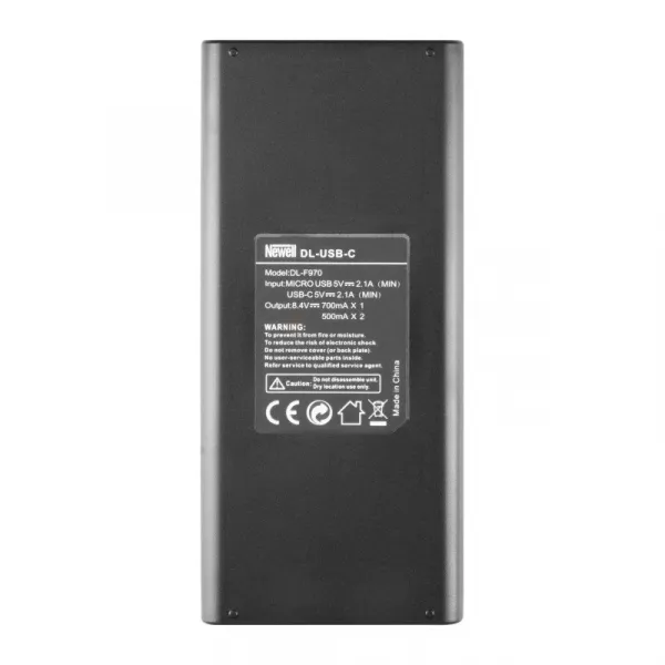 Súprava dvojkanálovej nabíjačky a batérie NP-F770 Newell DL-USB-C pre Sony NL3029