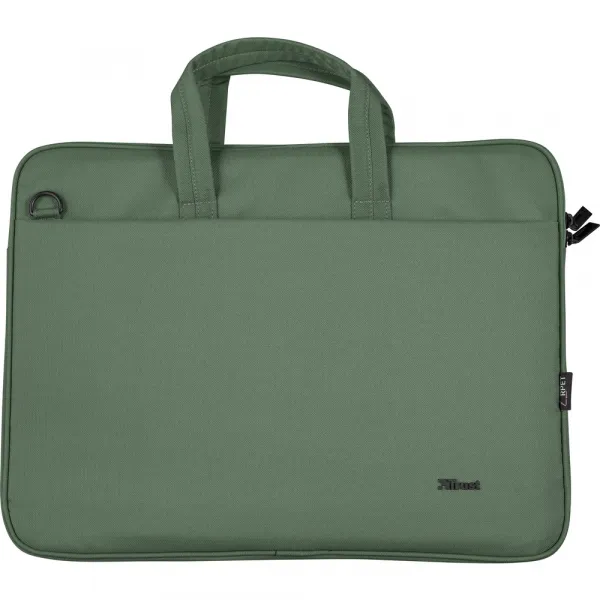 TRUST 16" Bologna Slim Laptop Bag Eco, zelená