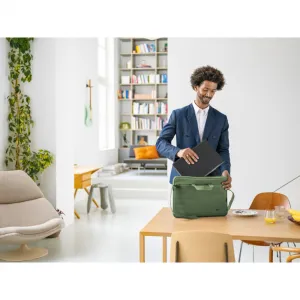 TRUST 16" Bologna Slim Laptop Bag Eco, zelená