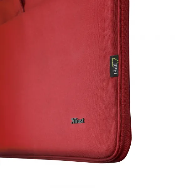 TRUST 16" Bologna Slim Laptop Bag Eco, červená