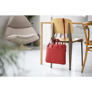 TRUST 16" Bologna Slim Laptop Bag Eco, červená