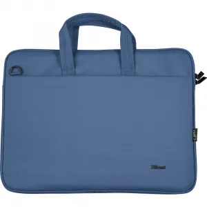 TRUST Taška na notebook 16" Bologna Slim Laptop Bag Eco, modrá