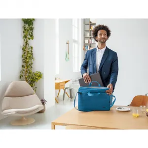 TRUST Taška na notebook 16" Bologna Slim Laptop Bag Eco, modrá