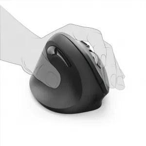 Vertikálna ergonomická bezdrôtová myš Hama EMW-500L, ľavá, čierna