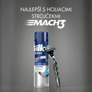 Gillette Series Revitalizing gél na holenie s vyživujúcim účinkom pre mužov 200 ml