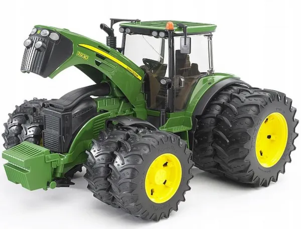 Bruder 03052 Traktor John Deere Twin Wheels