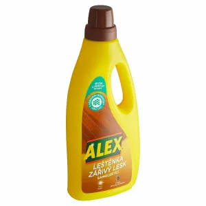 ALEX Bezfarebná leštenka žiarivý lesk na drevo a laminát 750 ml 1ks