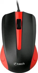 Myš C-TECH WM-01, červená, USB