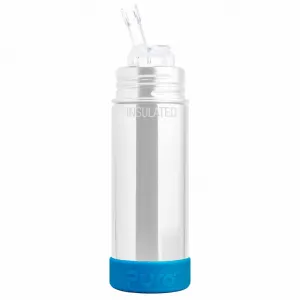 Pura silikónové chrániče na fľašu 2ks - 150ml, 260ml, 325ml Aqua Grey