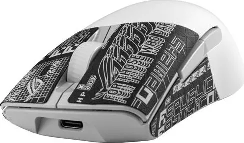 Herná bezdrôtová myš ASUS ROG Keris Aimpoint Lightweight RGB, biela 90MP02V0-BMUA10