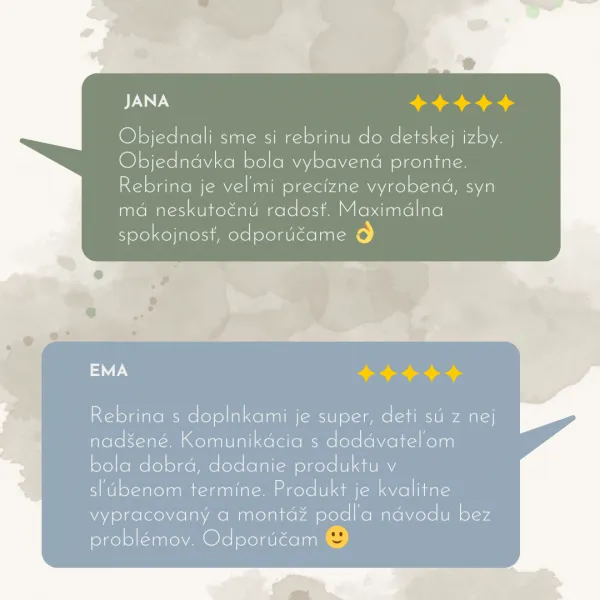 Woodisio Detská drevená rebrina Dino Premium Farba: Prírodné drevo