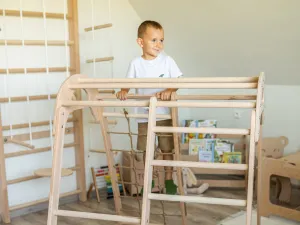 Woodisio Preliezačka REMO Farba: Prírodné drevo
