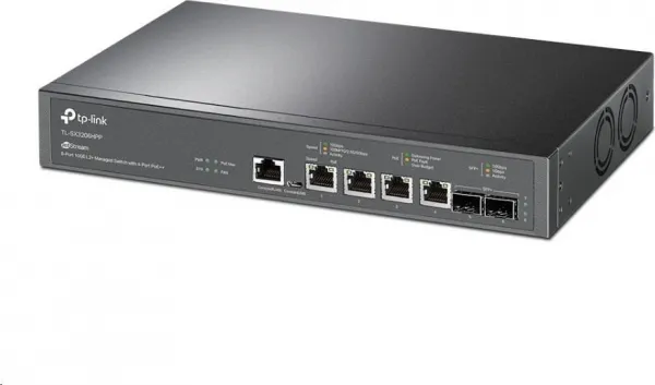 TP-Link OMADA JetStream switch TL-SX3206HPP (4x10GbE, 2xSFP+, 4xPoE++, 200W, 2xconsole)