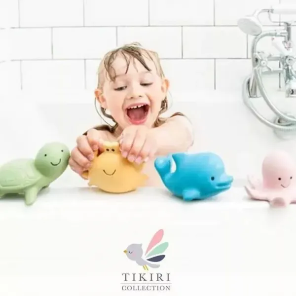 Tikiri Ocean Buddies hrkálka a hryzátko krab