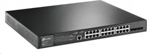 TP-Link TL-SG3428MP, 28 portov gigabitový L2+ mamažovaný switch s 24 portmi PoE+ TL-SG3428MP