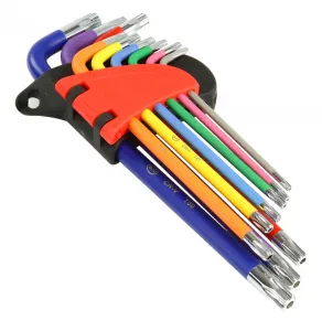 Kľúč torx sada 9 dielna T10 - T50