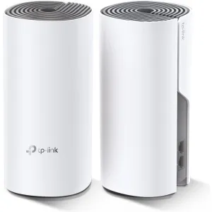 TP-Link AC1200 Whole-home Mesh WiFi System Deco E4(2-pack), 2x10/100 RJ45