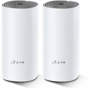 TP-Link AC1200 Whole-home Mesh WiFi System Deco E4(2-pack), 2x10/100 RJ45