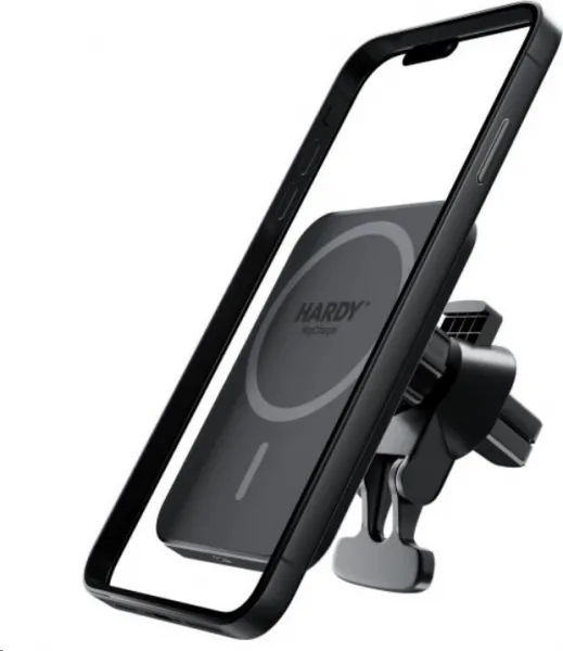 3mk držák do auta Hardy MagCharger, 15W bezdrátové nabíjení, MagSafe