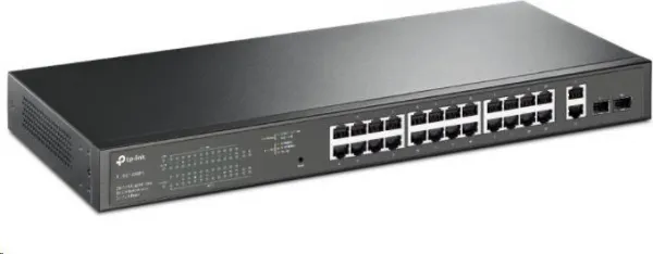 TP-Link Easy Smart switch TL-SG1428PE (26xGbE, 2xSFP, 24xPoE+, 250W)