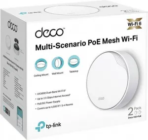 AX3000 WiFi Deco X50-PoE 3pack TP-LINK