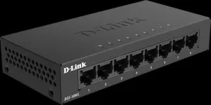 D-Link DGS-108GL 8-portový gigabitový stolný prepínač s kovovým puzdrom