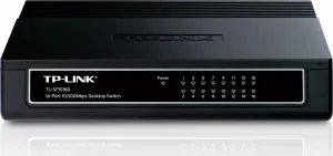 TP-Link TL-SF1016D switch (16x100Mb/s, fanless)