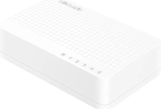 Tenda S105 5-portový mini Eco Fast Ethernet switch, 10/100 Mbps, stolný