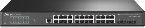 TP-Link OMADA JetStream switch TL-SG3428X (24xGbE,4xSFP+, 2xConsole, fanless)