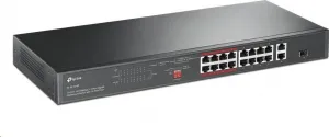 TP-Link CCTV switch TL-SL1218P (16x100Mb/s, 1xGbE uplink, 1xGbE/1xSFP combo uplink, 16xPoE+, 150W)
