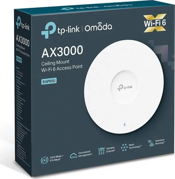 TP-Link EAP650 [AX3000 Wireless Dual Band Gigabit Access Point]