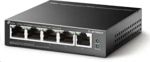 TP-Link switch TL-SF1005LP (5x100Mb/s, 4xPoE, 41W, fanless)