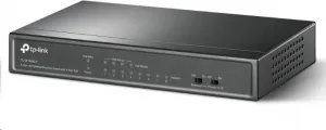 TP-Link switch TL-SF1008LP (8x100Mb/s, 4xPoE, 41W, fanless)