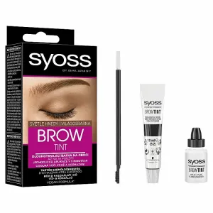 Syoss Brow Tint farba na obočie odtieň Light Brown 10 ml
