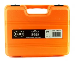 Nástrčné kľúče hlavice 1/2 " sada 16 dielna 8-32mm BJC