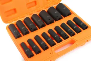 Nástrčné kľúče hlavice 1/2 " sada 16 dielna 8-32mm BJC