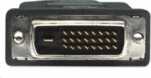 Manhattan HDMI kábel na DVI-D, Dual Link, 1 m, čierny