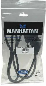 Manhattan HDMI kábel na DVI-D, Dual Link, 1 m, čierny