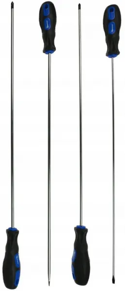 Predĺžené skrutkovače 450mm, 4 kusy